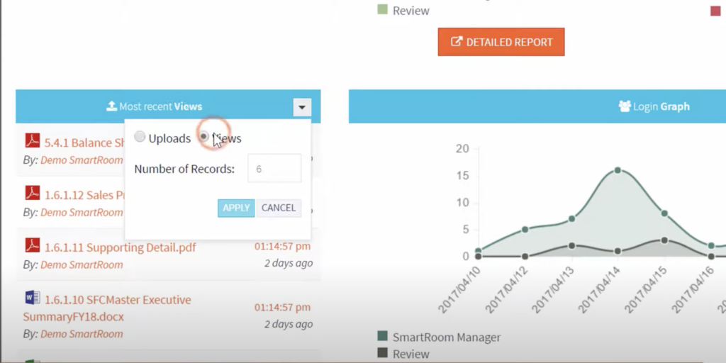 SmartRoom data room